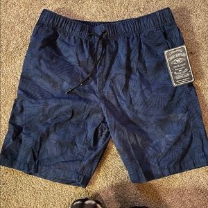 Navy Blue Cargo Shorts